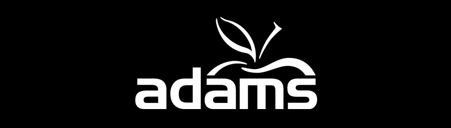 Adams logo re-worked by Solid Block