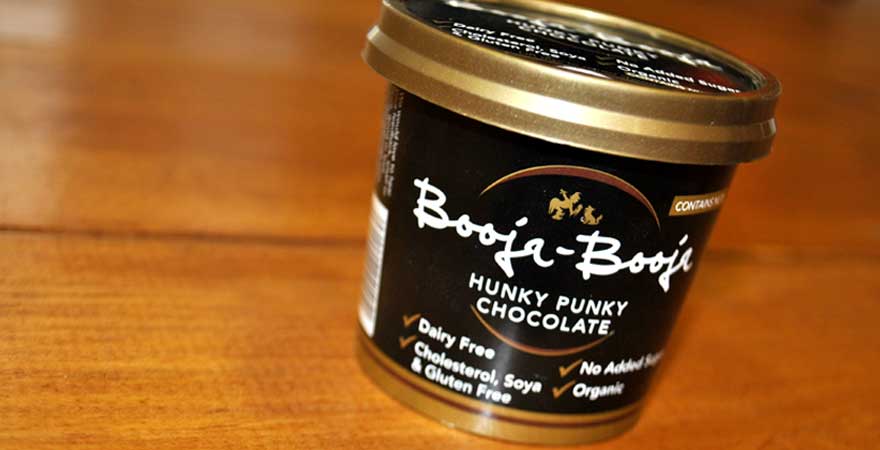 Booja-Booja 50ml ice-cream tub packaging