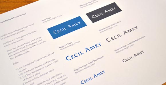 Cecil Amey visual guidelines