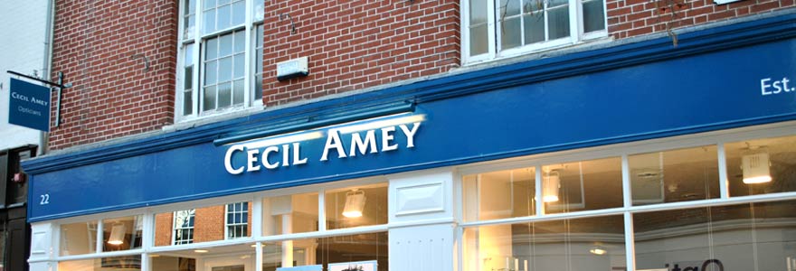 Cecil Amey shop signage