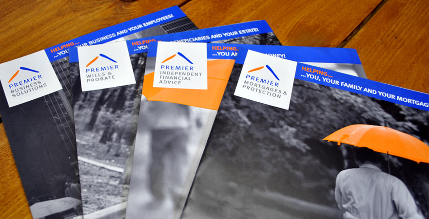 A set of Premier brochures