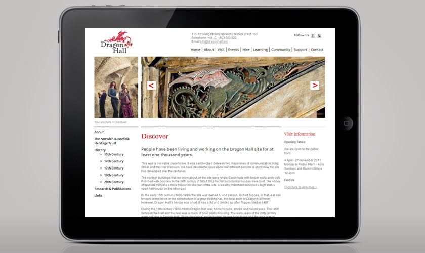 dragonhall-about-page